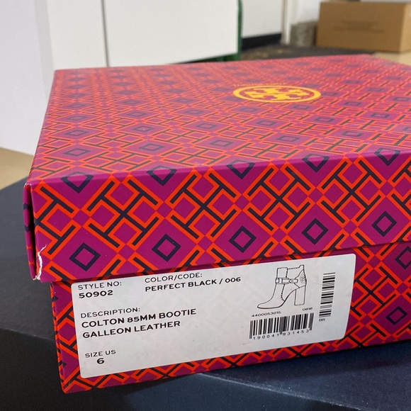 Tory Burch Colton Galleon Leather Bootie - Picture 9 of 11